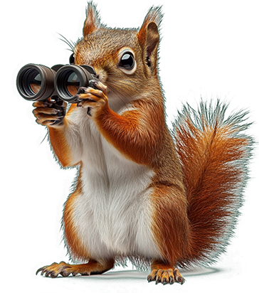 Icon of standing squirrel